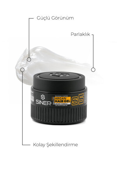 SINEP HAIR GEL ARGAN 400 ML