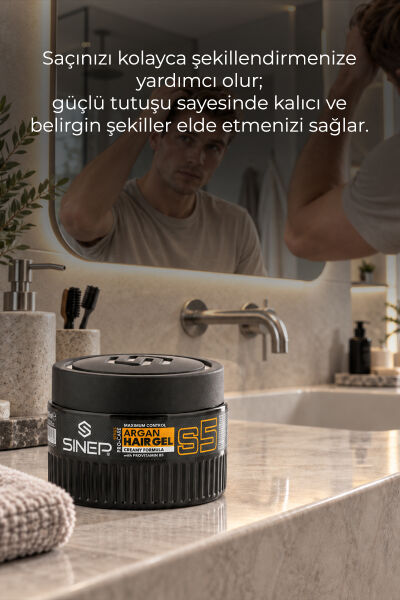 SINEP HAIR GEL ARGAN 400 ML
