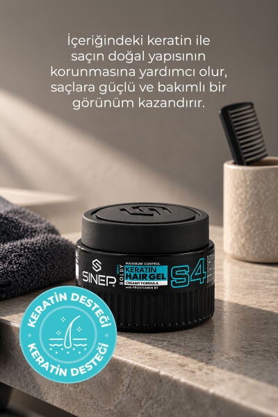 Sinep Hair Gel Keratin 400 ml