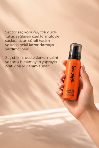 Sector Hair Mousse Mega Strong 75 ml