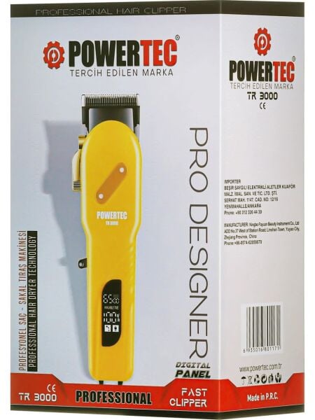 Powertec TR-3000 Saç Kesim Makinesi