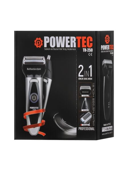 Powertec TR-250 Traş Makinesi