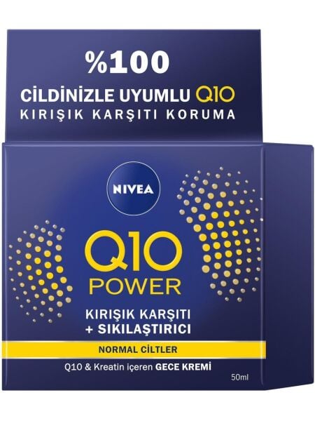 Nivea Q10 Power Kırışık Karşıtı Gece Kremi 50 ml