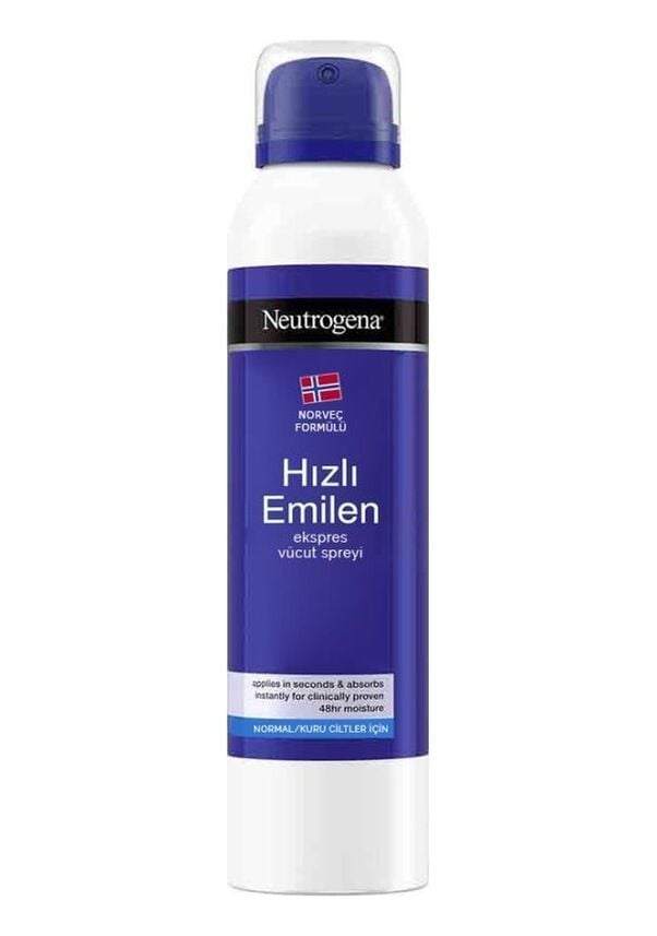 Neutrogena Hızlı Emilen Ekspres Vücut Spreyi 200 ml