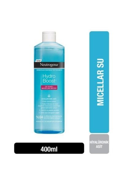 Neutrogena Yüz Temizleme Suyu Hydro Boost Üç Etkili Micellar Su 400 ml