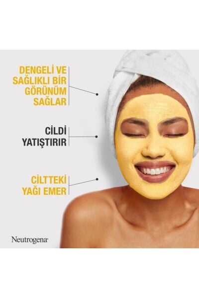 Neutrogena Soothing Clear Zerdeçallı Yüz Maskesi 50 ml