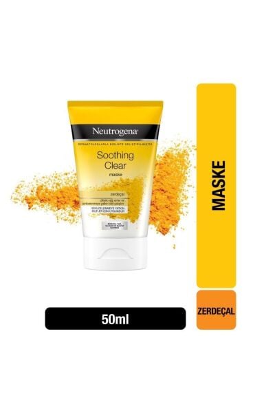 Neutrogena Soothing Clear Zerdeçallı Yüz Maskesi 50 ml