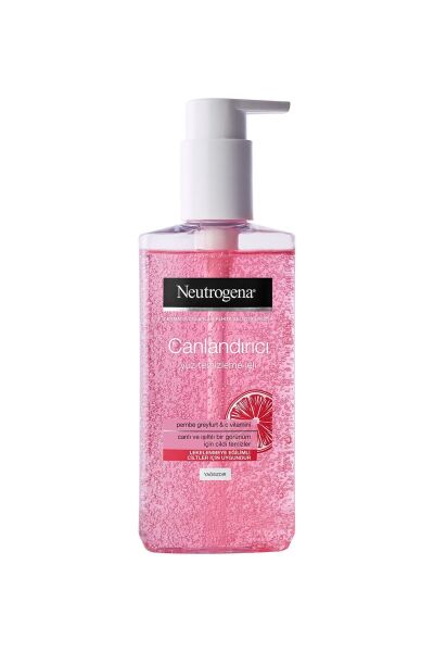 Neutrogena Pembe Greyfurt Canlandırıcı Yüz Temizleme Jeli 200 ml