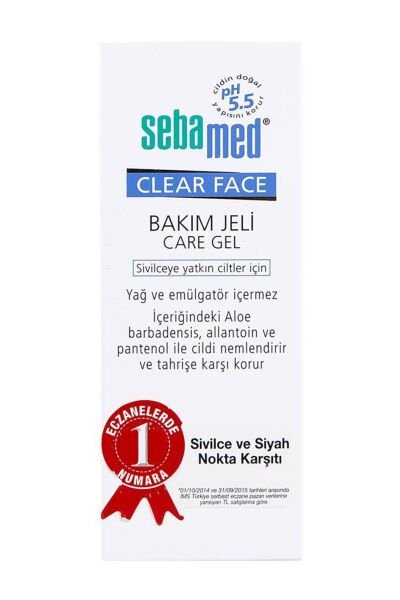 Sebamed Clear Face Bakım Jeli 50 ml