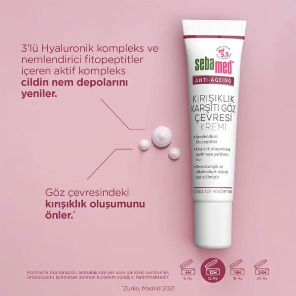 Sebamed Kırışıklık Karşıtı Göz Kremi 15 ml