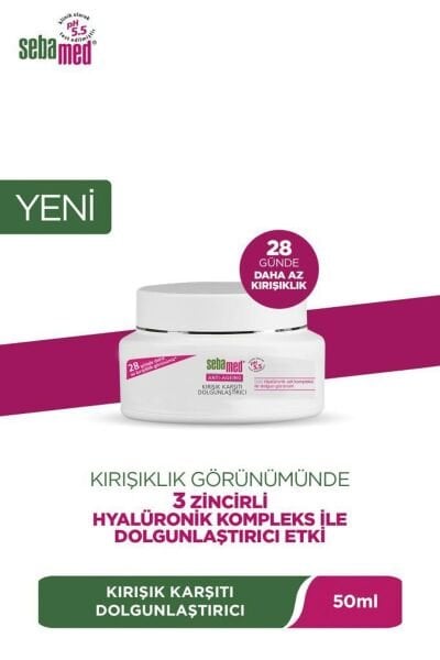 Sebamed Kırışıklık Karşıtı Krem Dolgunlaştırıcı 50 ml