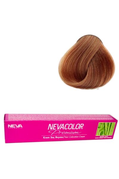 NEVACOLOR PREMİUM SAÇ BOYASI TÜP 8 AÇIK KUMRAL