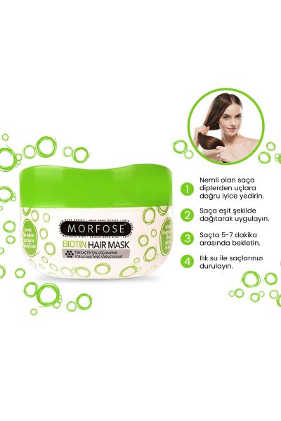 Morfose Biotin Saç Maskesi 500 ml