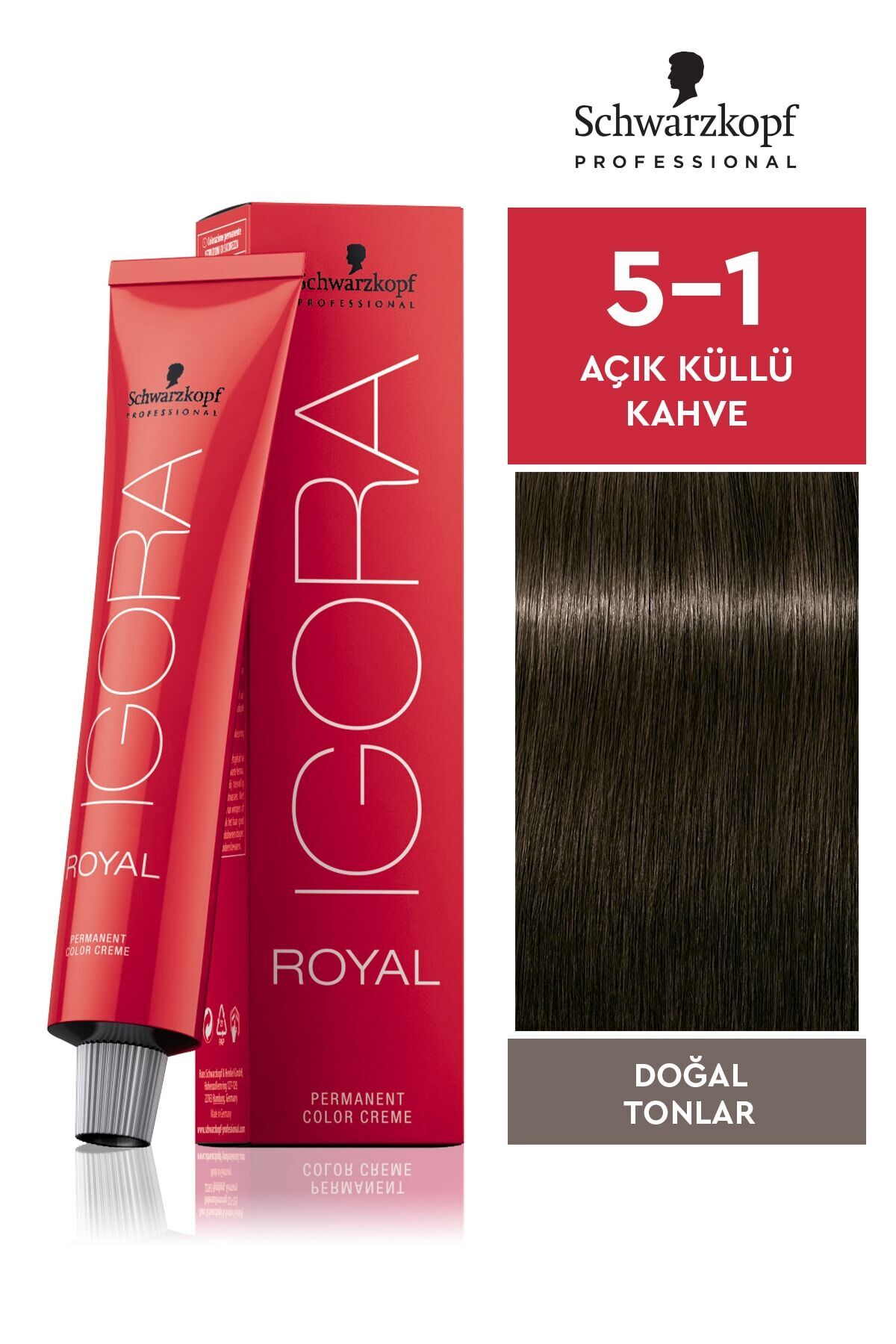 SCHWARZKOPF PROFESSIONAL IGORA ROYAL SAÇ BOYASI 60 gr 5-1