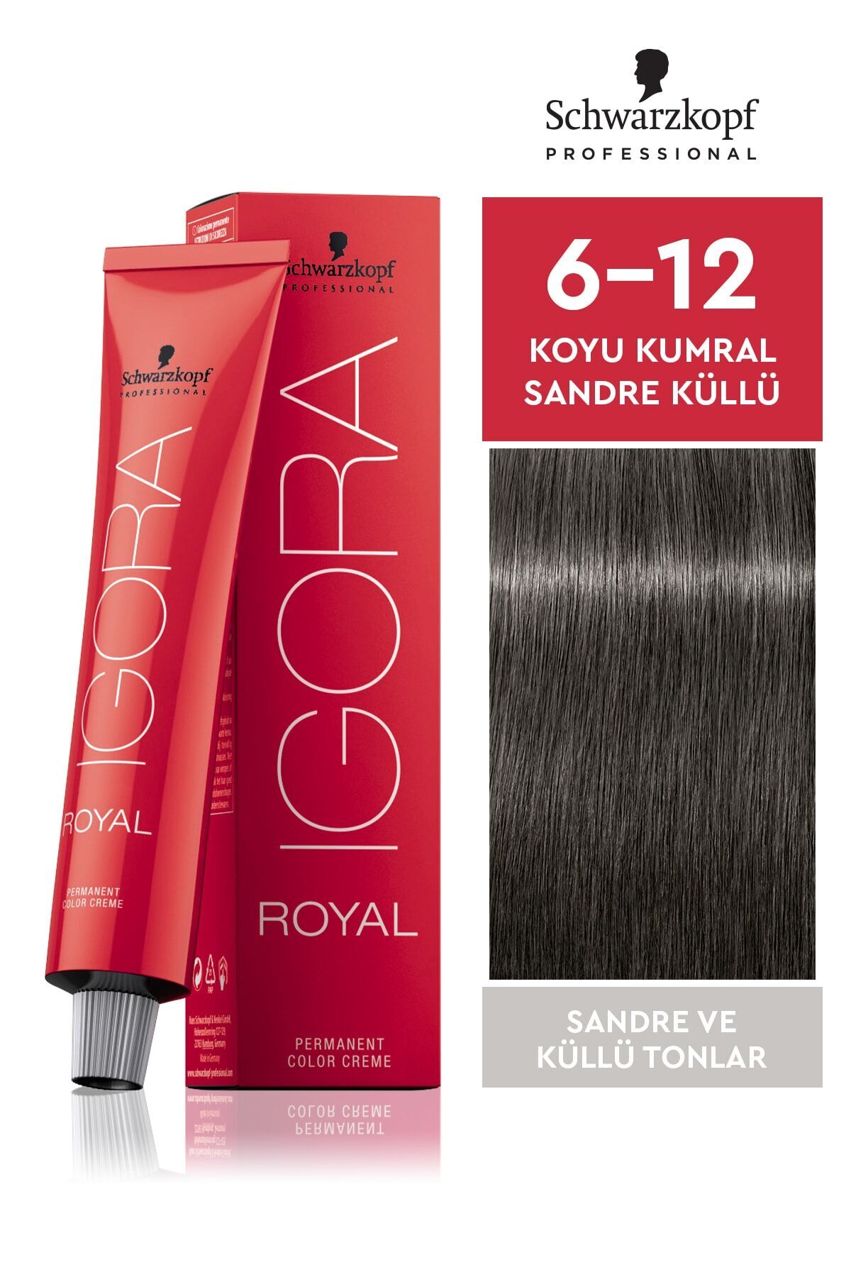 SCHWARZKOPF PROFESSIONAL IGORA ROYAL SAÇ BOYASI 60 gr 6-12